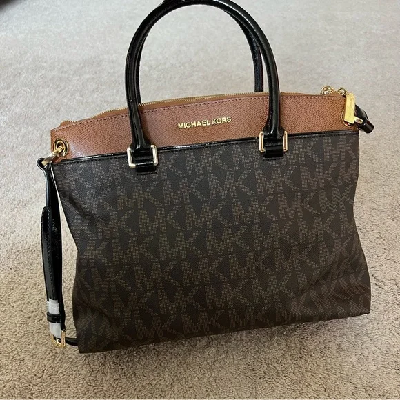 Michael Kors Large Aubrey MICHAEL Michael Kors - Audrey Large Satchel SKU:#8352807  main image 3